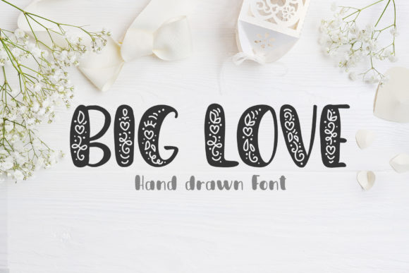 Big Love: A Font for Creative and Elegant Designs