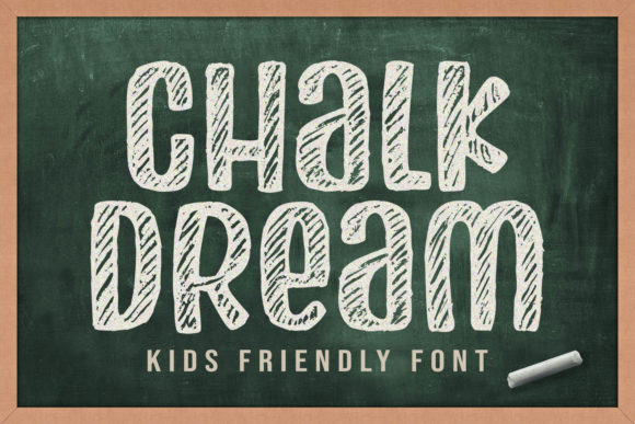 Chalk Dream: A Bold and Fun Display Font for Creative Web Design