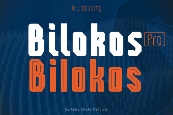 Discover Bilokos Pro Condensed: A Bold, Futuristic Font