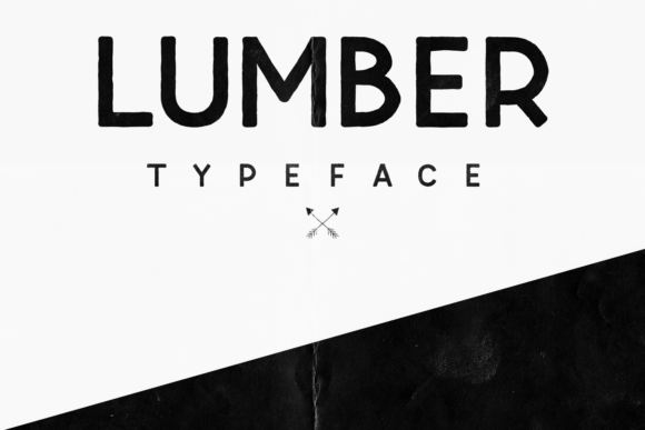 Discover Lumber: A Unique Display Font for Creative Campaigns