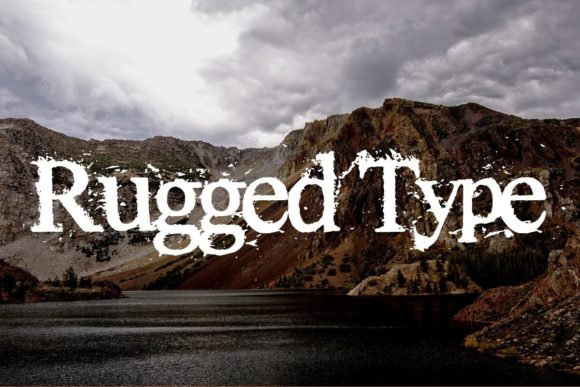 Discover Rugged Type: A Vintage-Feel Display Font
