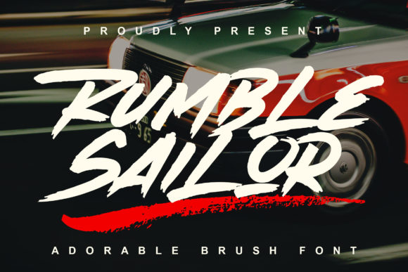 Discover Rumble Sailor: A Bold and Vibrant Display Font