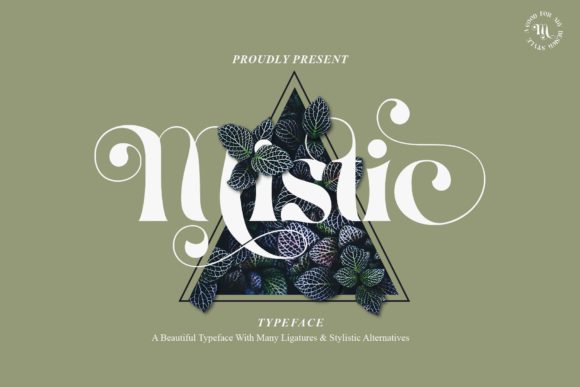 Discover the Elegance of Mistic: A Unique Display Font