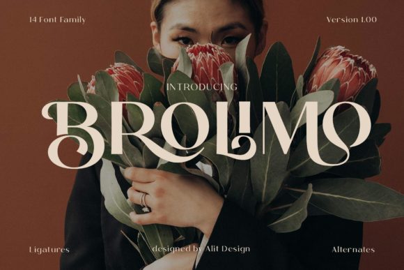 Enhance Your Brand with Brolimo: An Elegant Display Font