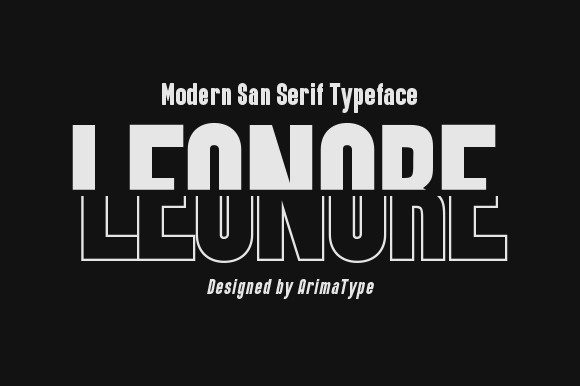 Enhance Your Brand with Leonore, the Modern Display Font