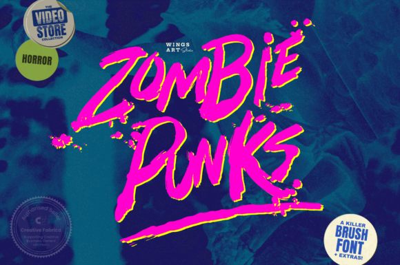 Enhance Your Brand with Zombie Punks Display Font