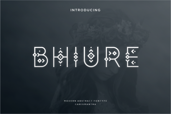 Exploring Bhiure: A Minimalistic Display Font for Crafty Ideas