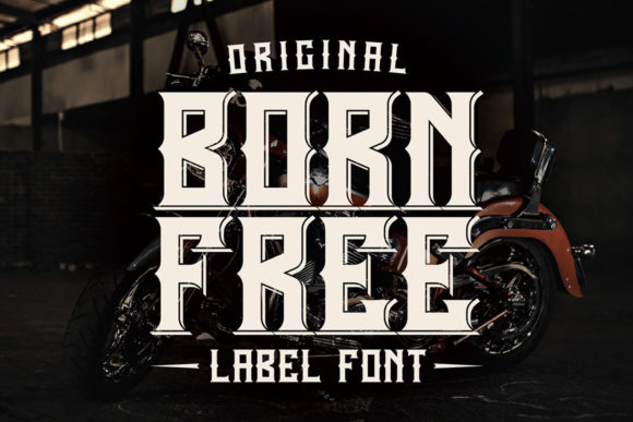 Exploring Born Free: A Retro-Styled Display Font for Editorial Design