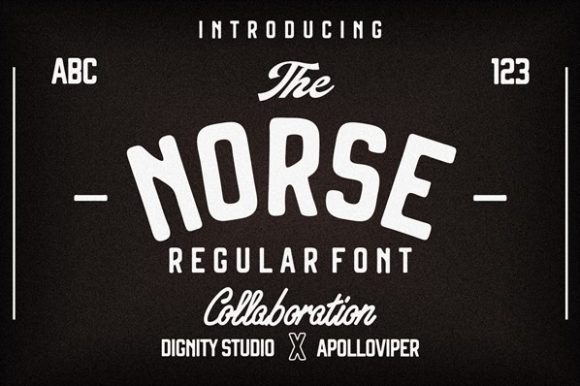 Exploring Norse: A Bold, Organic Display Font for Impactful Campaigns