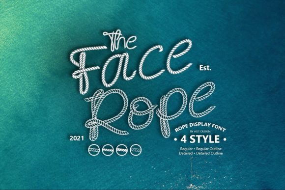 Face Rope: A Cool and Versatile Display Font for Your Brand