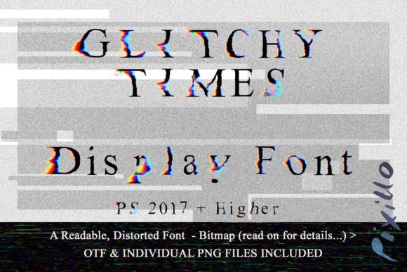Glitchy Times: A Unique Serif Font for Modern Web Design