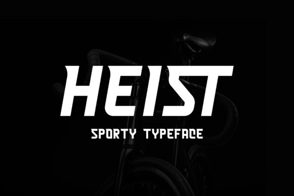 Heist: A Bold and Sporty Font for Creative Makers