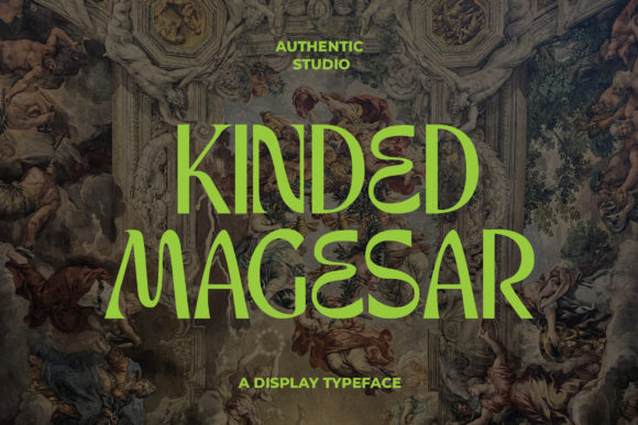 Kinder Magesar: A Fun and Playful Display Font for Crafters