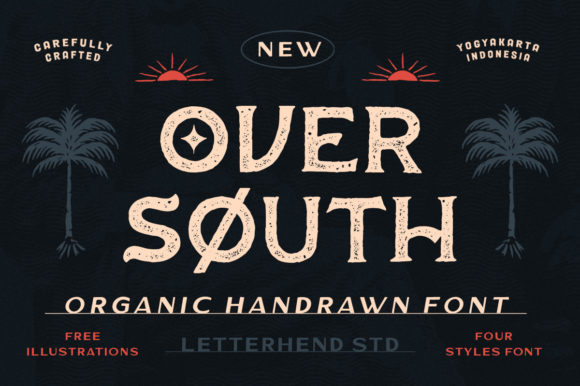 Over South: Elevate Your Web Design with a Unique Display Font