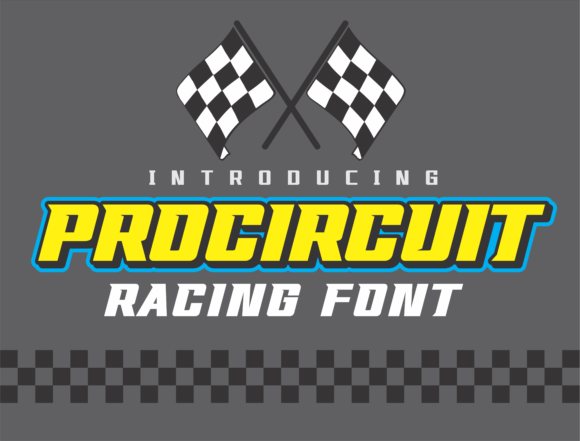 Pro Circuit: Elevate Your Brand with a Modern Racing Font