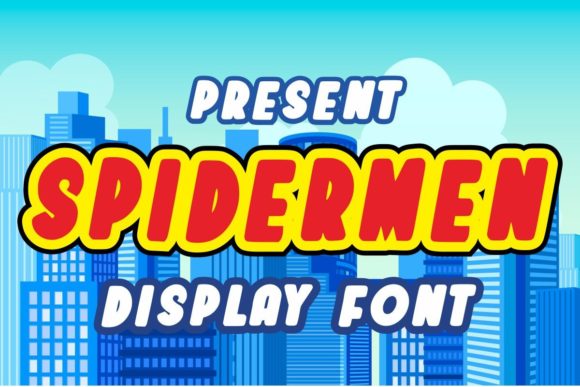 Spidermen: A Friendly Display Font for Engaging Content