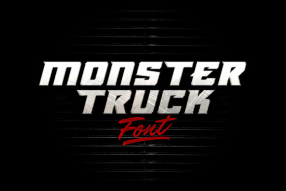 Unleash Creativity with Monster Truck Font